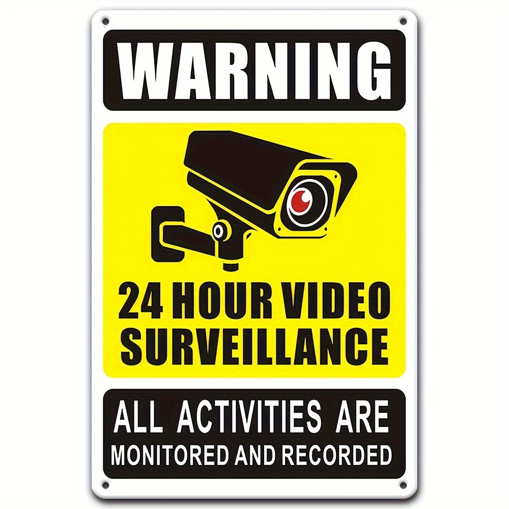 24/7 Video Surveillance Warnin - Home Security Services incelemesi ve fiyatı