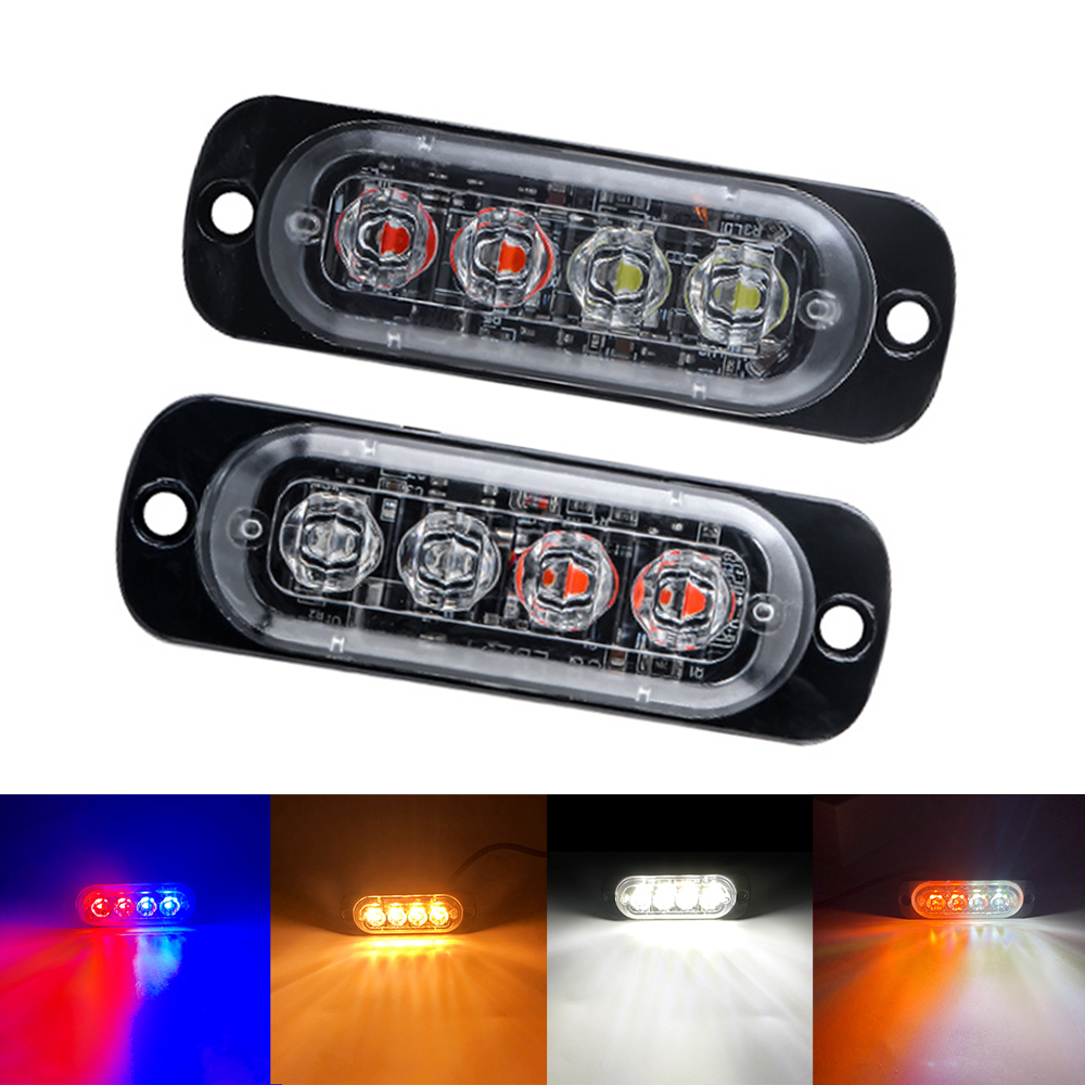 4LED Car Strobe Warning Light  - Home Security Police incelemesi ve fiyatı