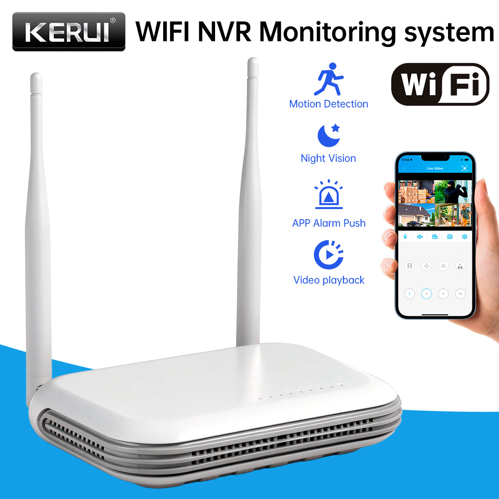 KERUI Mini Network WIFI 8CH NV - Home Security No Wifi incelemesi ve fiyatı