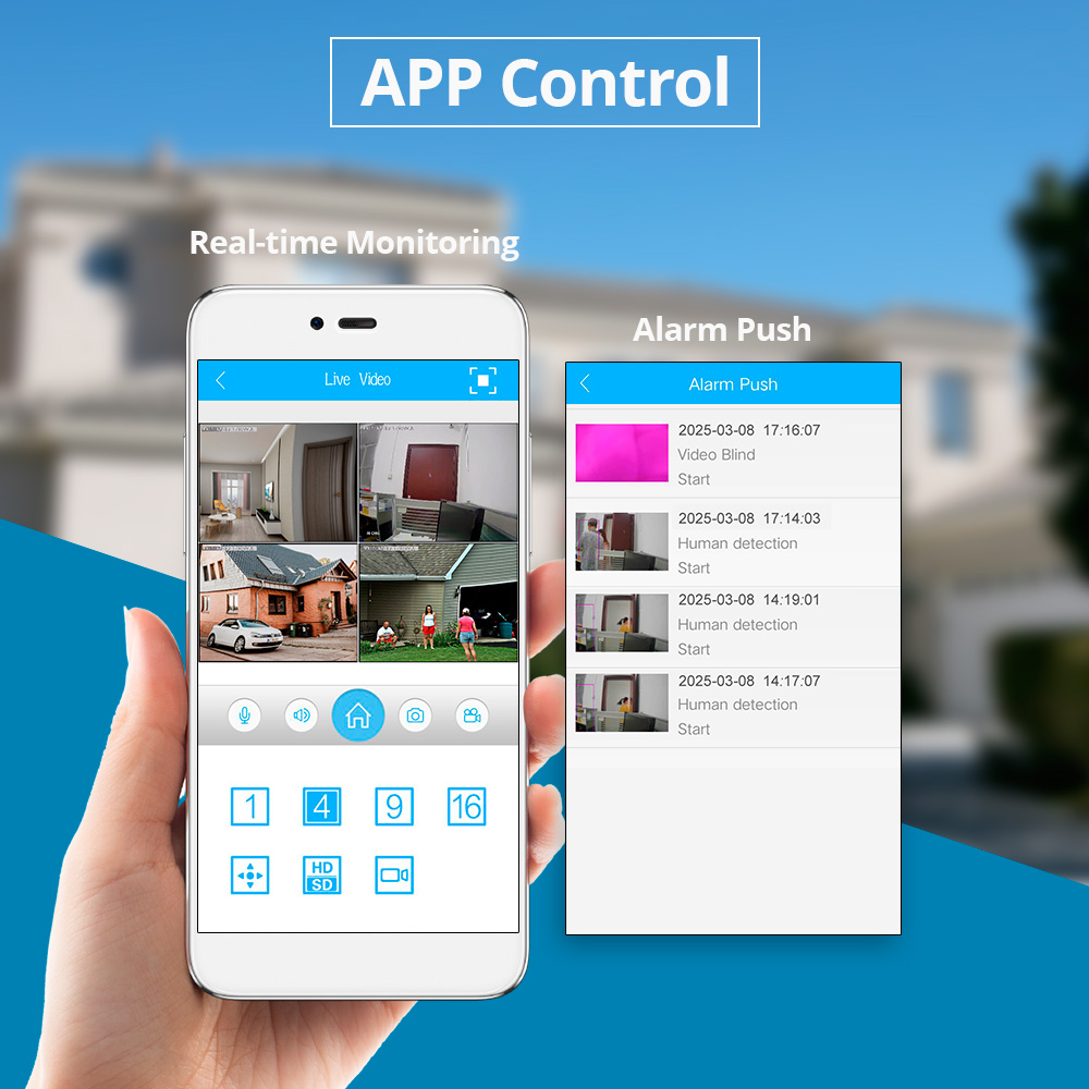 KERUI Mini Network WIFI 8CH NV - Home Security No Wifi incelemesi ve fiyatı
