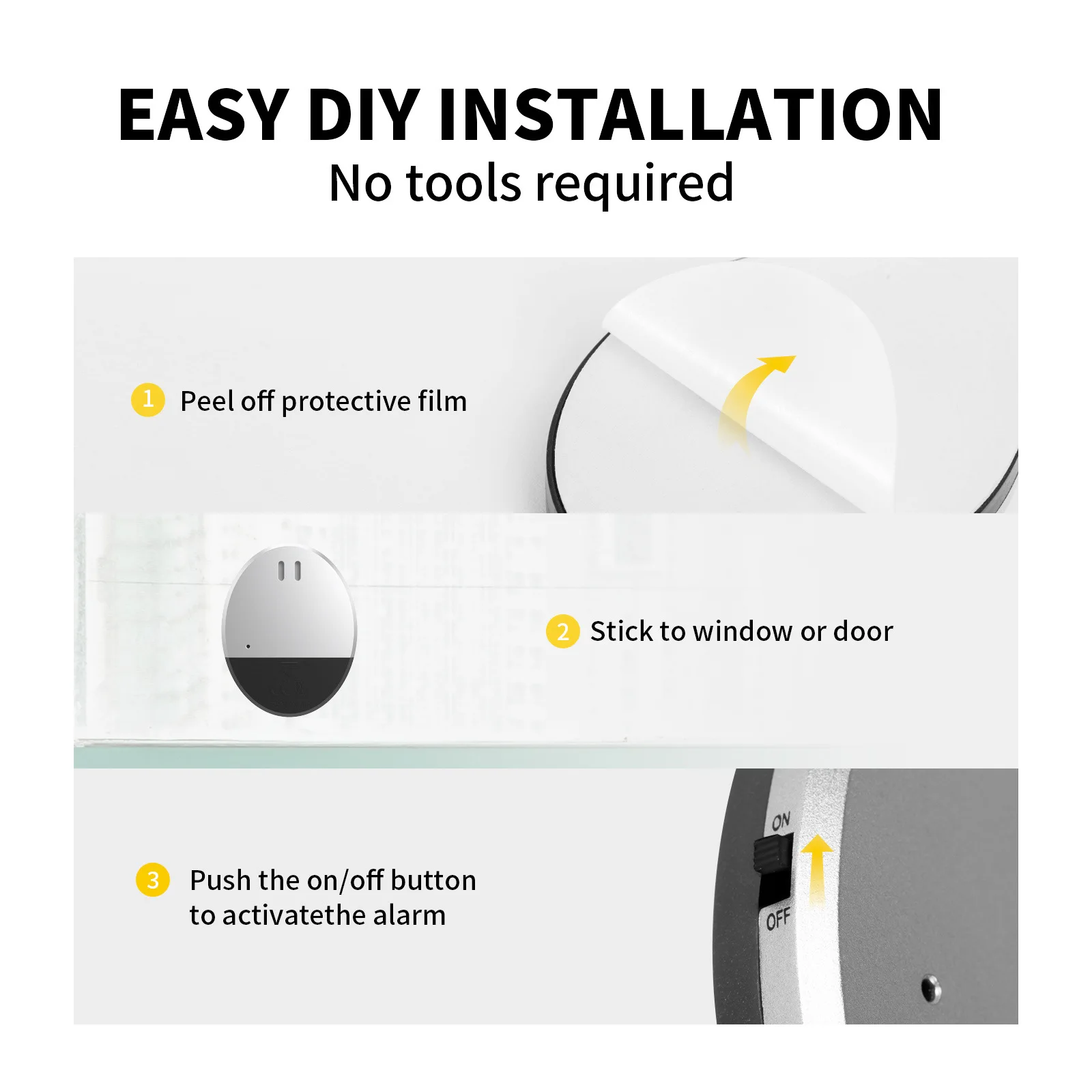 Travel Vibration Door Window A - Home Security Alarm incelemesi ve fiyatı