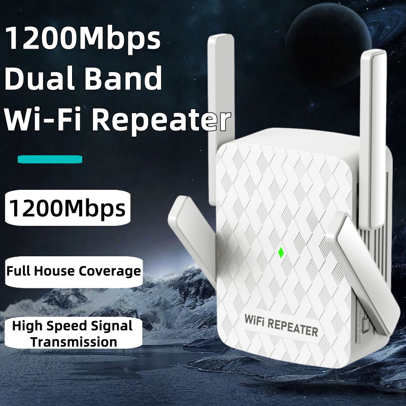 1200Mbps Wireless Wifi Extende - Home Security No Wifi incelemesi ve fiyatı