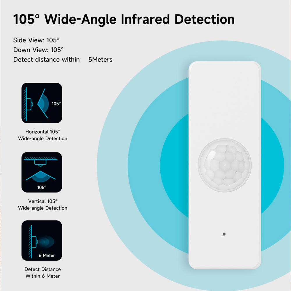 WiFi Smart PIR Motion Sensor T - Home Security Services incelemesi ve fiyatı