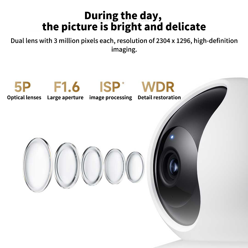 Xiaomi Smart Camera C300 Dual  - Home Security Camera Xiaomi Mi 360 incelemesi ve fiyatı