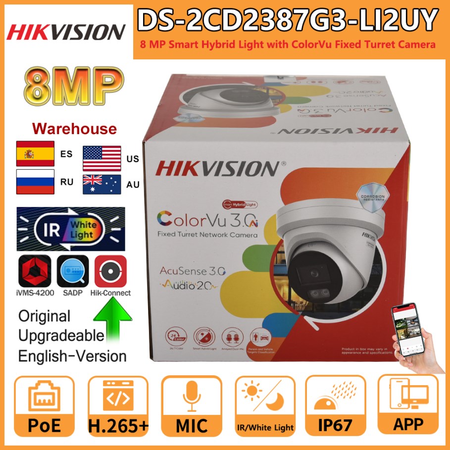 Hikvision 8MP IP Camera DS-2CD - Home Security Hikvision incelemesi ve fiyatı
