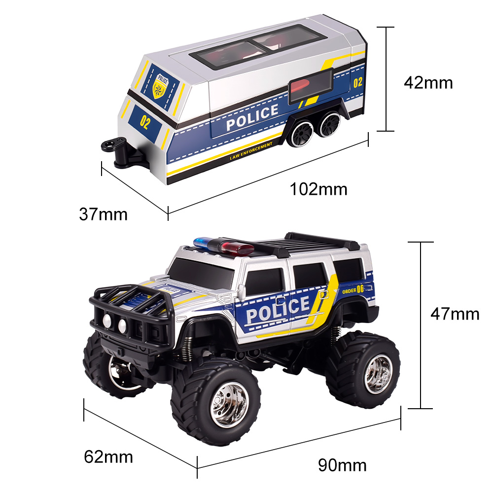 9imod RC Police Car 2.4G APP C - Home Security Police incelemesi ve fiyatı