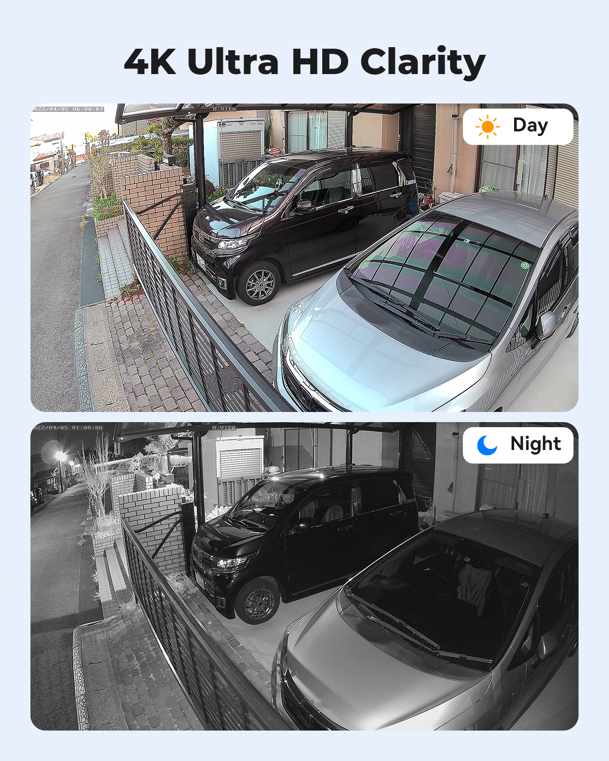 H.View 4K 5Mp 8Mp poe Cctv Sec - Home Security Outdoor Camera System incelemesi ve fiyatı