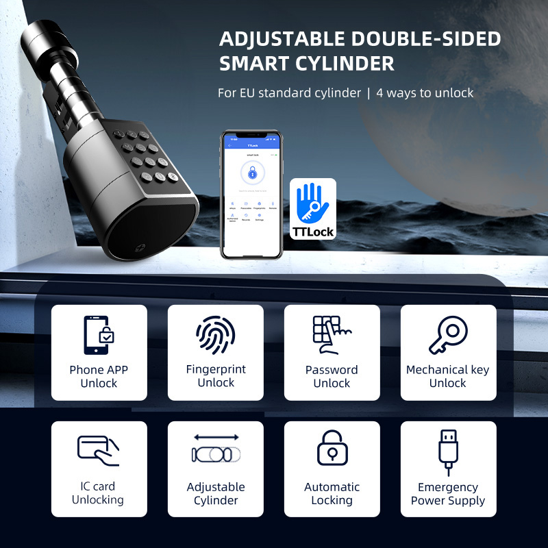 Smart Euro Cylindrical Door Lo - Home Security Services incelemesi ve fiyatı