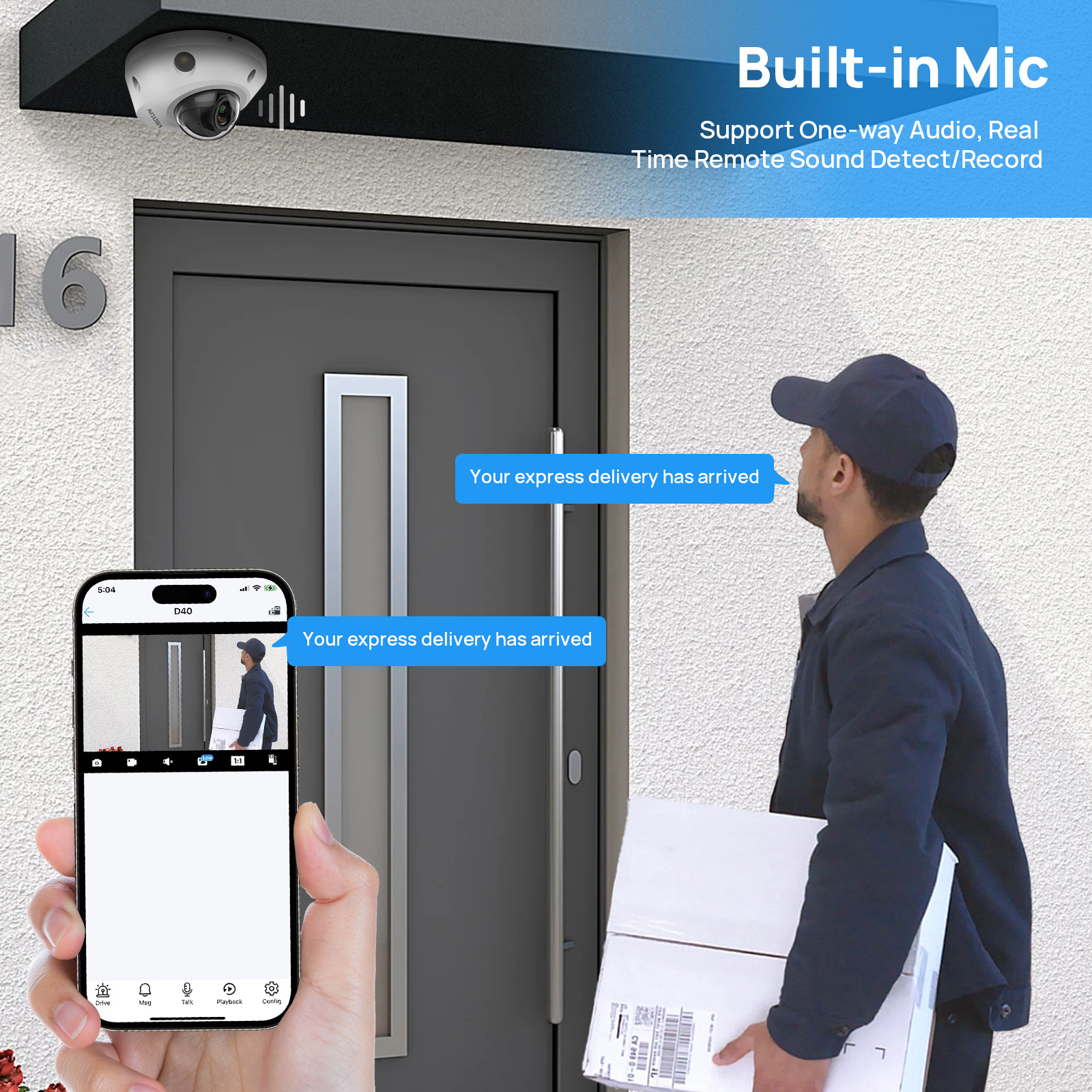 4K 8MP POE IR&Warm Lights fish - Home Security Hikvision incelemesi ve fiyatı