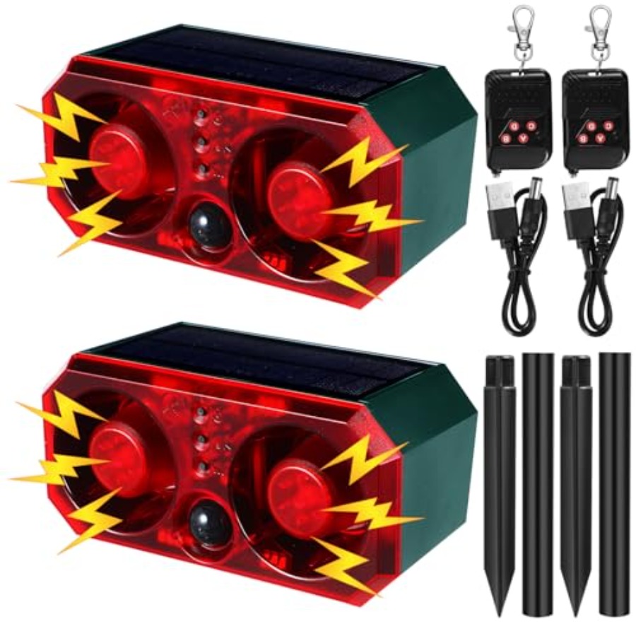 Pcs Solar Outdoor Motion Senso - Barking Dog Alarm incelemesi ve fiyatı