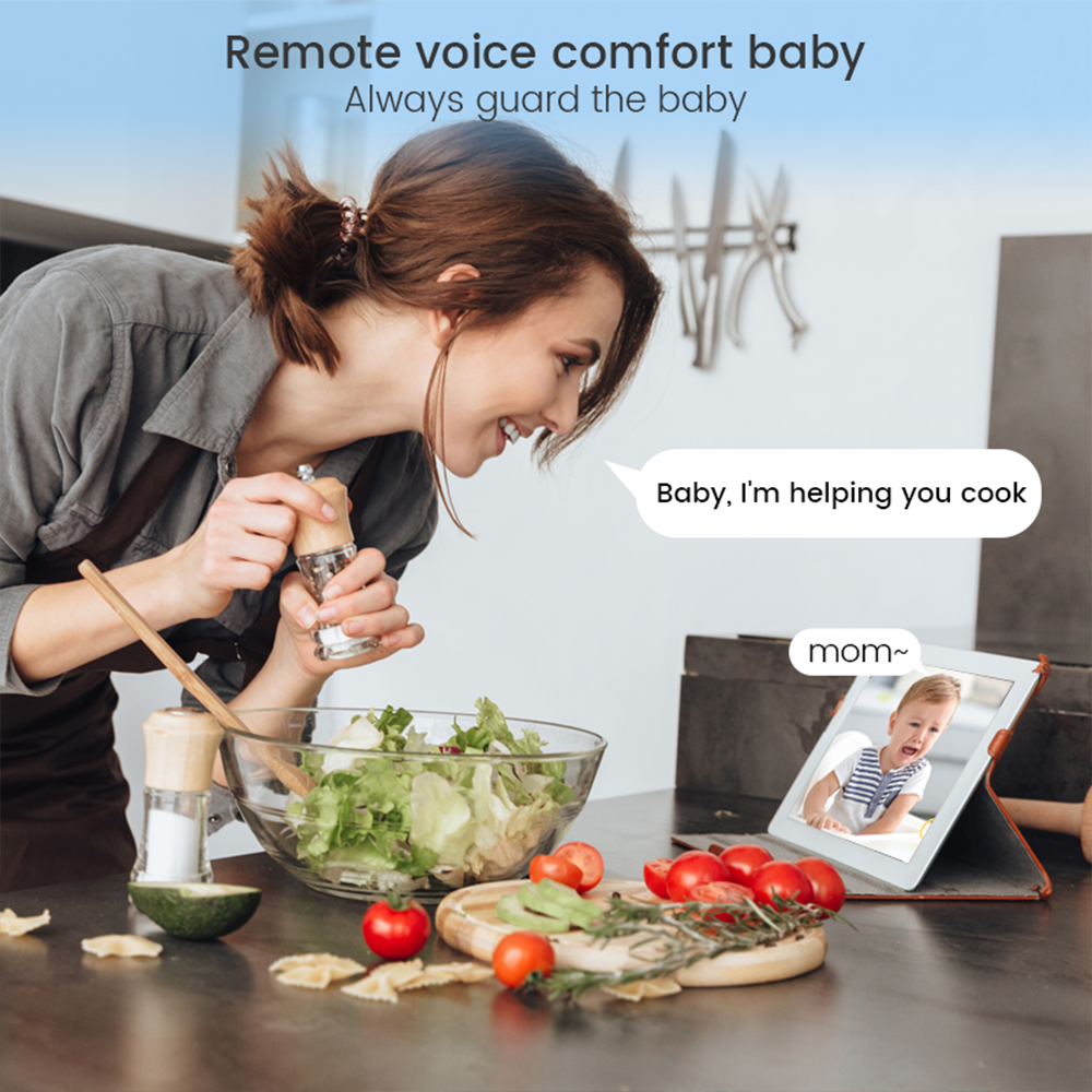 4MP WiFi xiaovv indoor Baby Mo - Home Security No Wifi incelemesi ve fiyatı