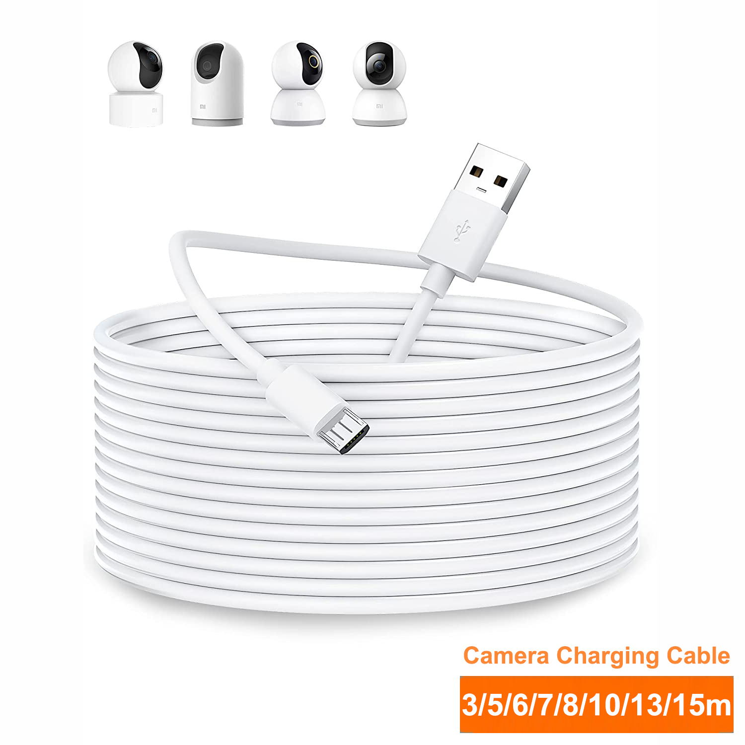 3~13m Micro USB Extension Cabl - Xiaomi Home Security 360 incelemesi ve fiyatı