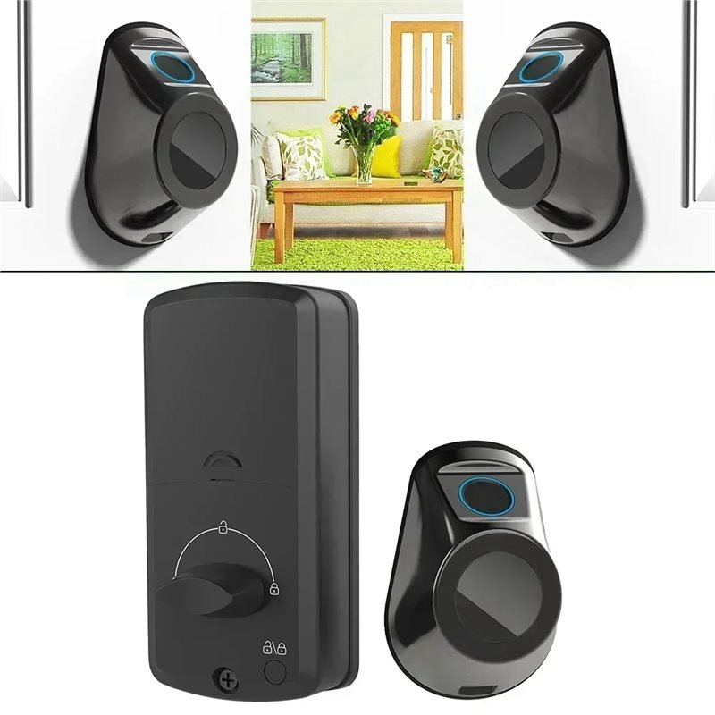 A73E-Fingerprint Door Lock Wit - Home Security Features incelemesi ve fiyatı