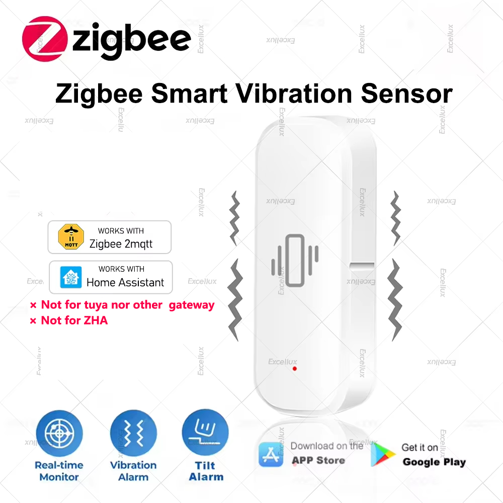 Zigbee Smart Vibration Sensor  - Home Security With Alarm incelemesi ve fiyatı