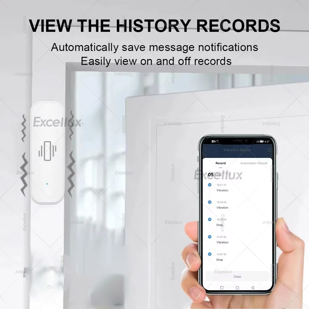 Zigbee Smart Vibration Sensor  - Home Security With Alarm incelemesi ve fiyatı