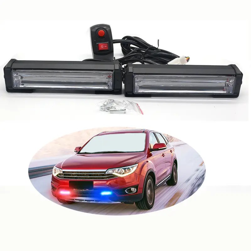 2Pcs COB Strobe Light Car Emer - Home Security Police incelemesi ve fiyatı