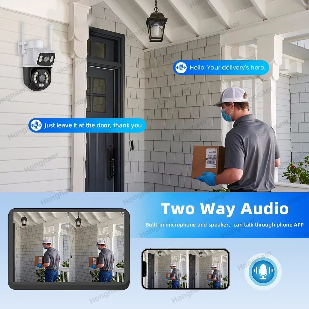Hongnaer 6MP 4CH Dual Lens Hom - Home Security And Camera Systems incelemesi ve fiyatı