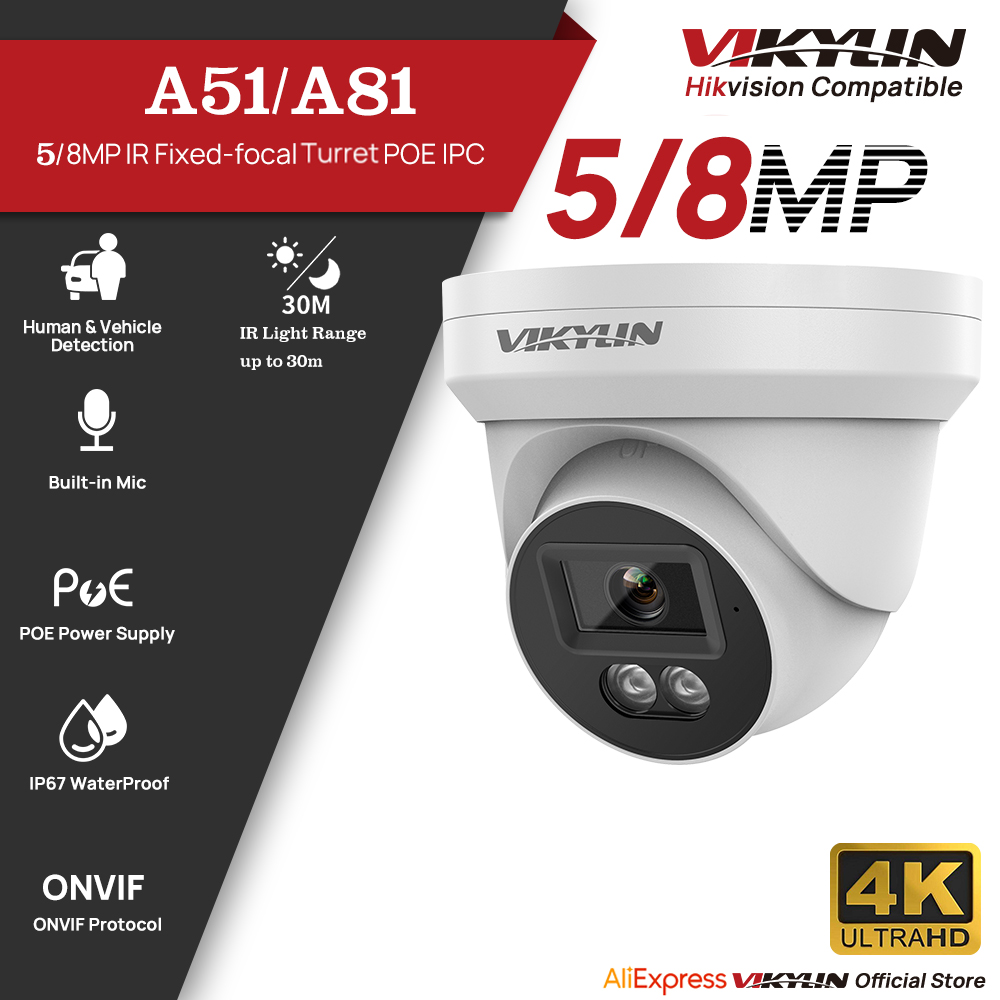 VIKYLIN 5/8MP HD IP Security C - Home Security Service incelemesi ve fiyatı