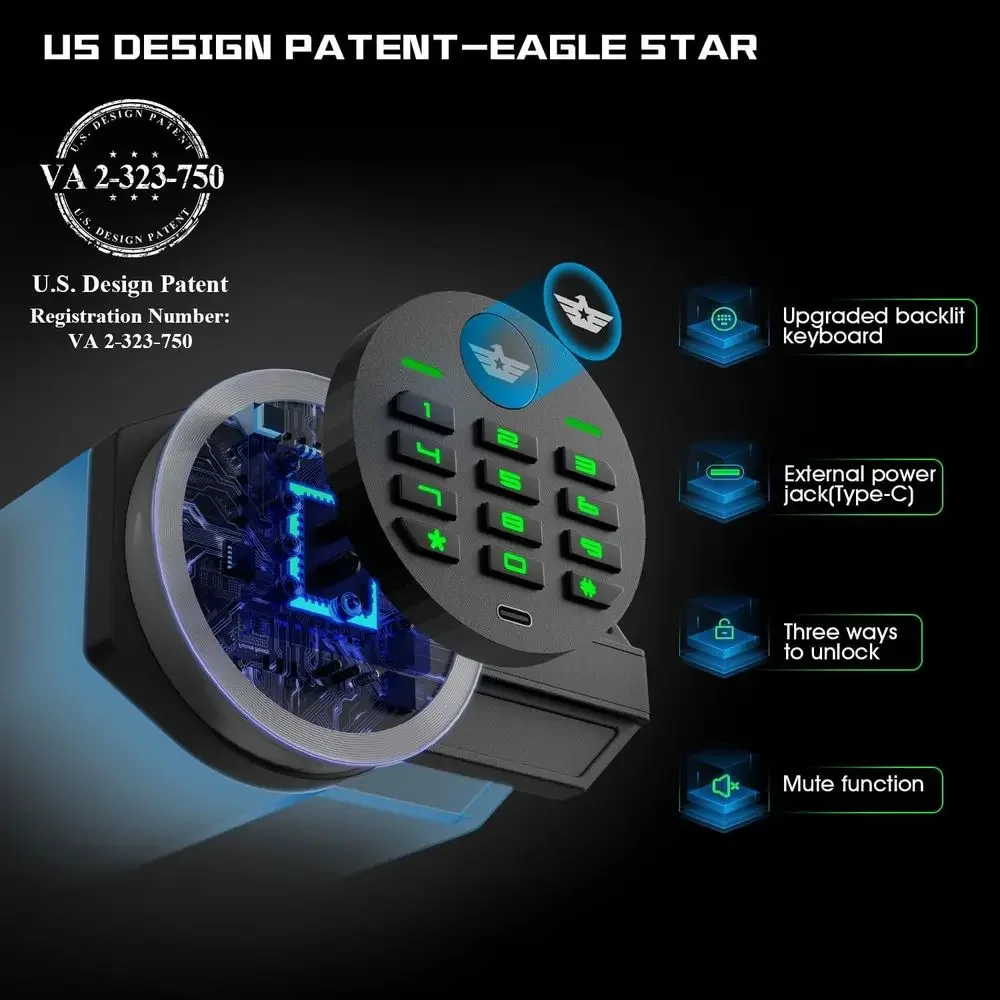 6.5 Cubic Foot Waterproof Secu - Home Security Features incelemesi ve fiyatı