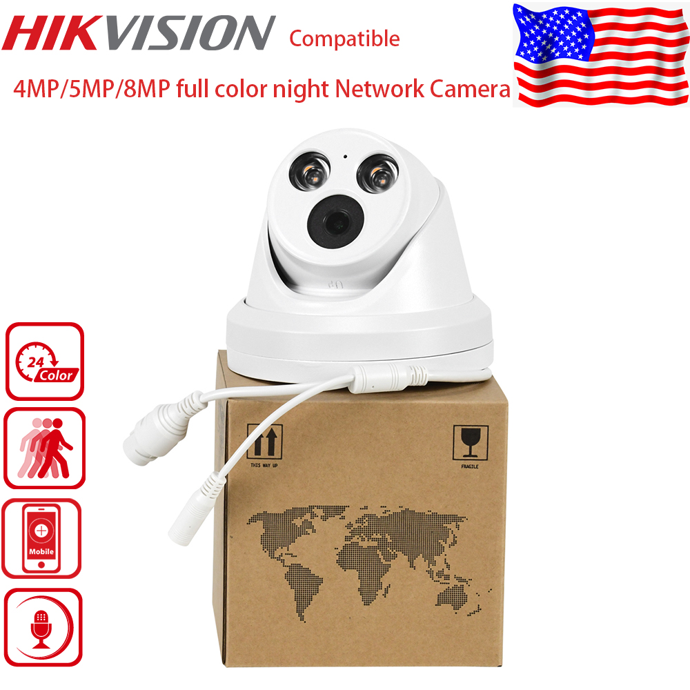 Full Color IP Camera 4MP 5MP 8 - Home Security Hikvision incelemesi ve fiyatı