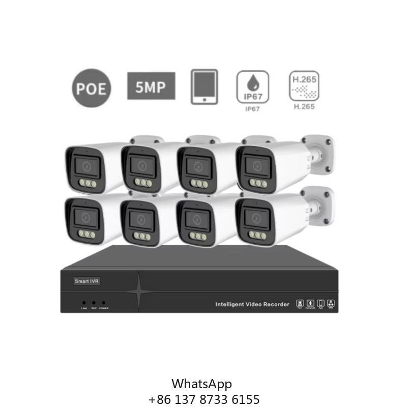 5MP 4CH 8CH Home Cctv Security - Home Security And Camera Systems incelemesi ve fiyatı