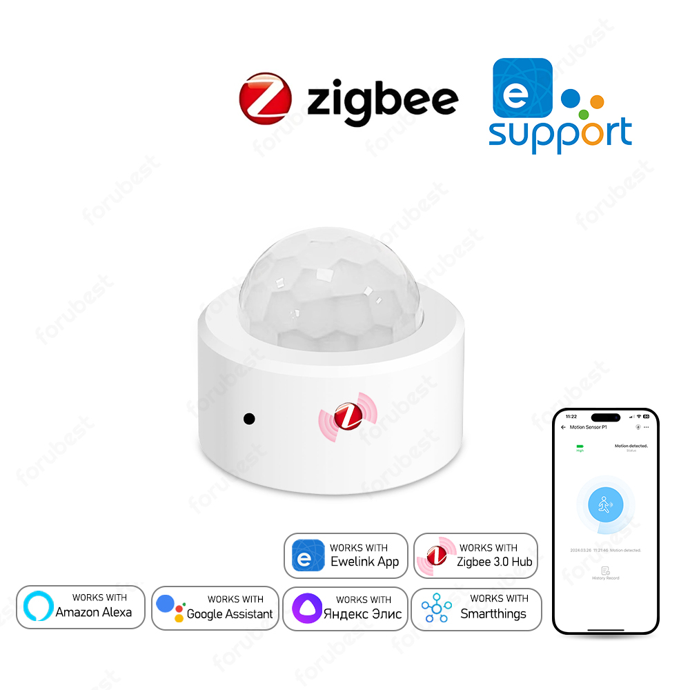 Zigbee 3.0 Human Motion Sensor - Home Security Alarm incelemesi ve fiyatı