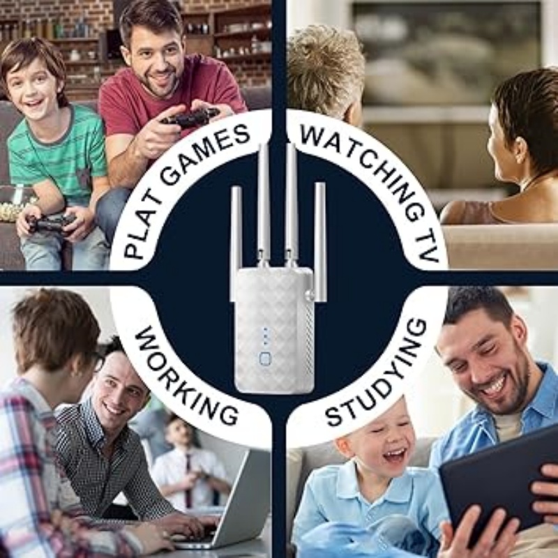 1200Mbps WiFi Repeater Wireles - Home Security No Wifi incelemesi ve fiyatı