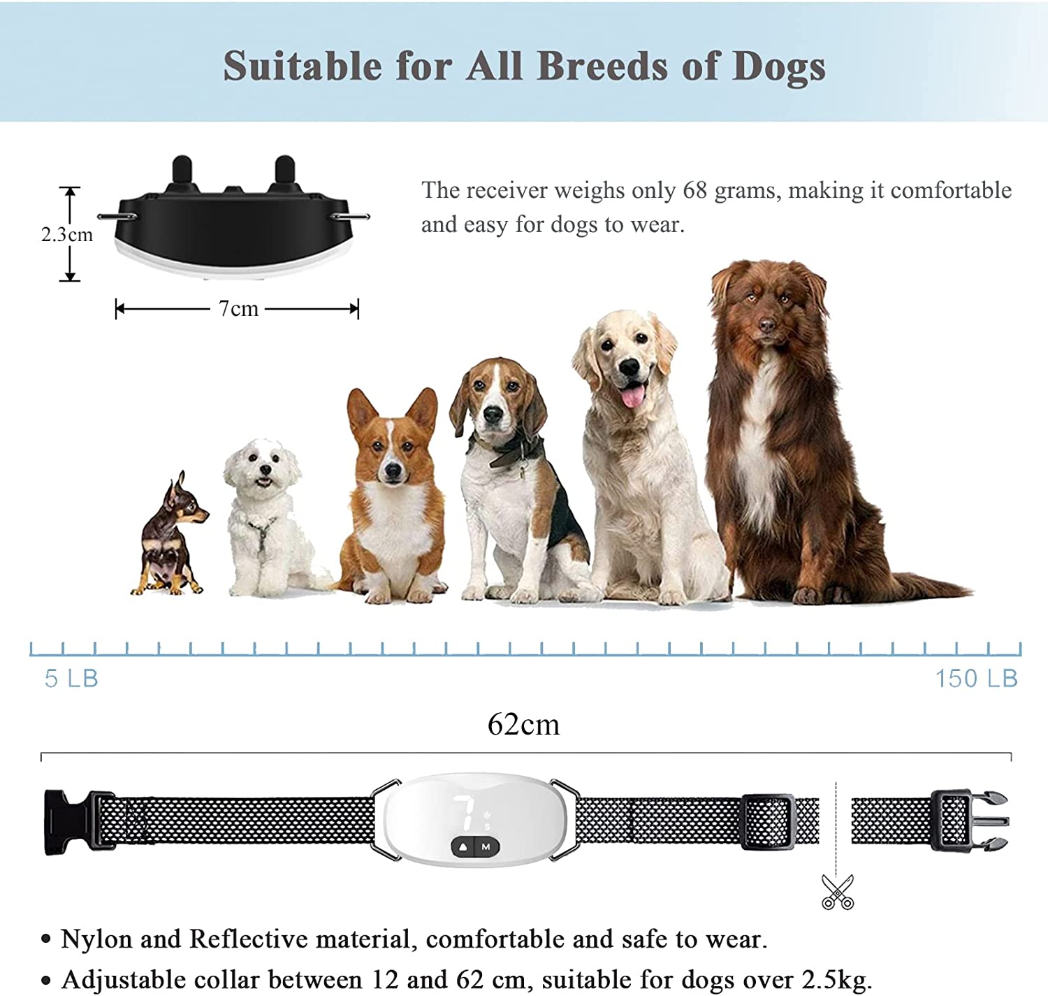 Anti bark dog collar Electric  - Barking Dog Alarm incelemesi ve fiyatı