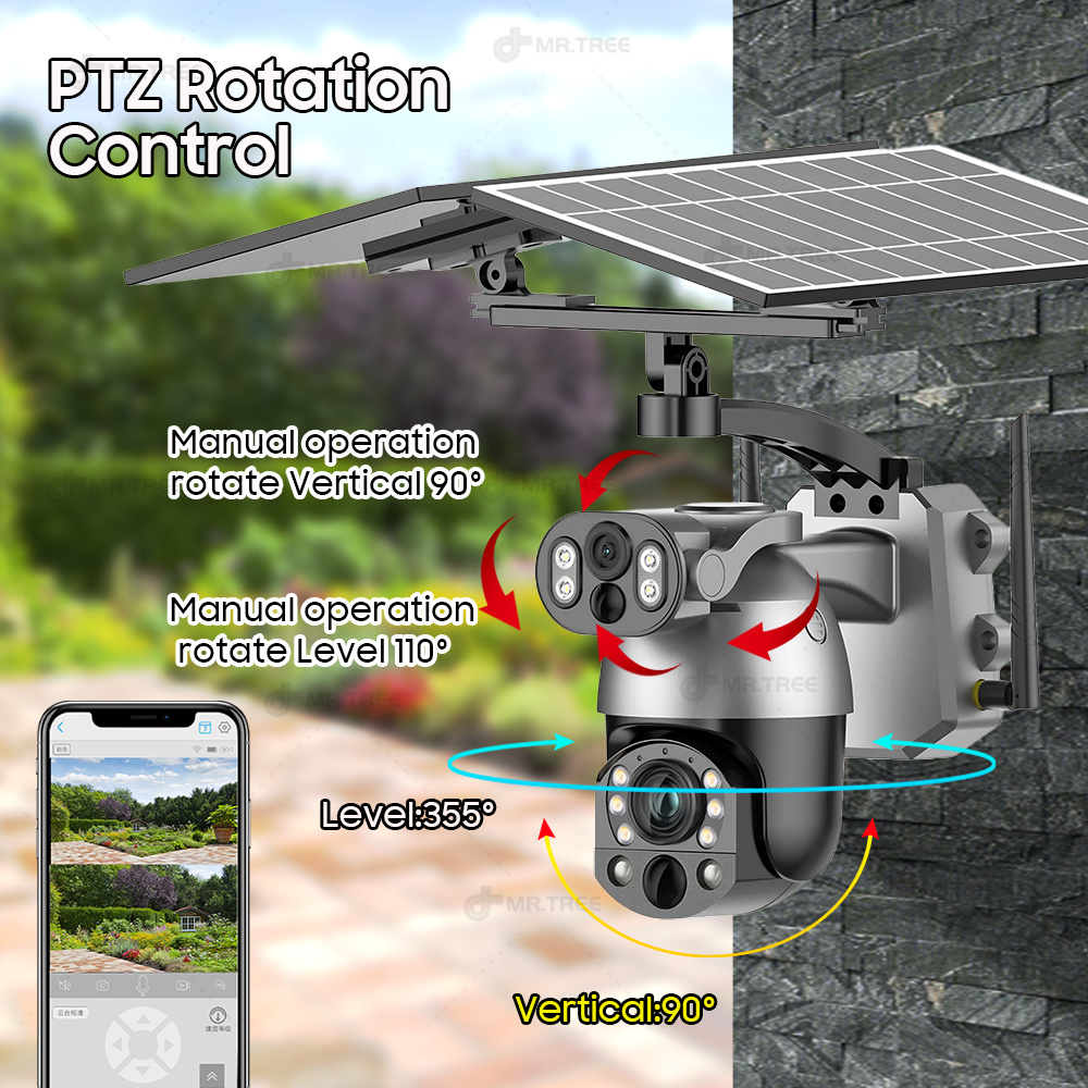 4K 50X Optical Zoom Dual Lens  - Home Security Outdoor Camera System incelemesi ve fiyatı