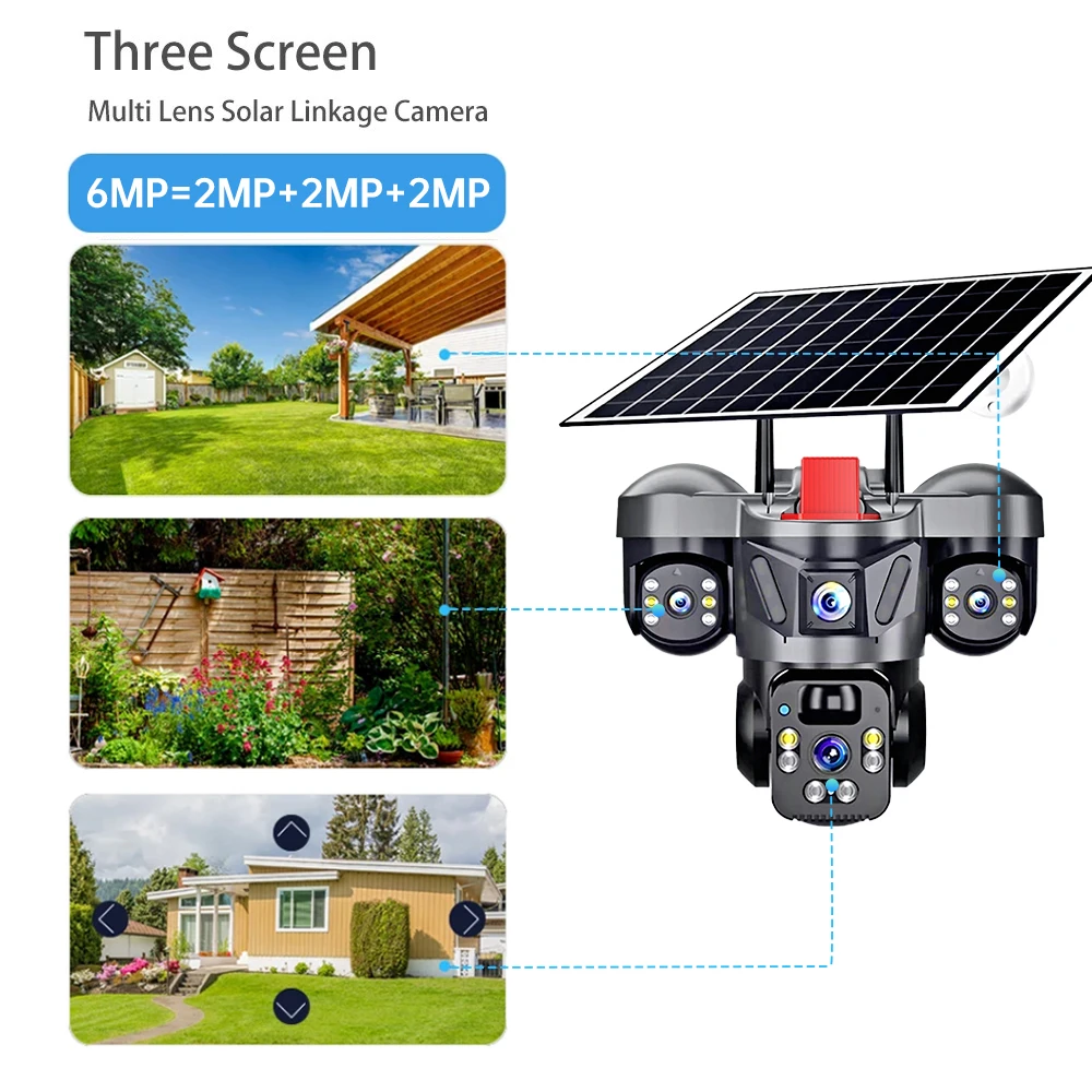 KERUI Outdoor PTZ 6MP 4G SIM W - Home Security Outdoor Camera System incelemesi ve fiyatı