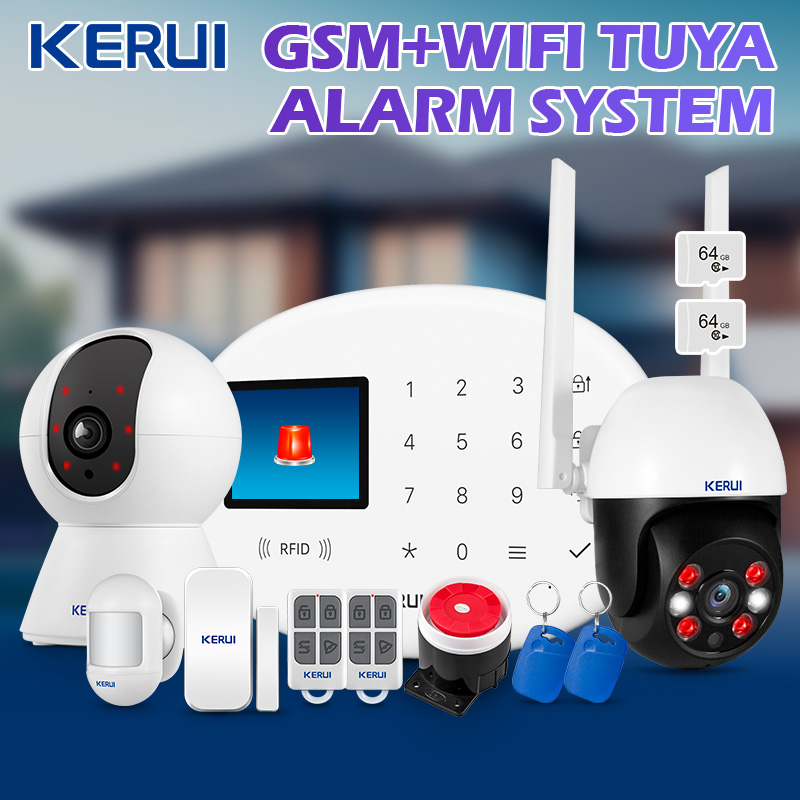 KERUI Tuya Wireless Home Alarm - Home Security No Wifi incelemesi ve fiyatı
