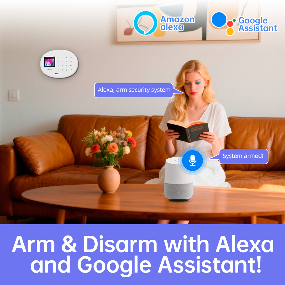 KERUI Tuya Wireless Home Alarm - Home Security No Wifi incelemesi ve fiyatı