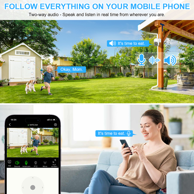 Smar 3MP Wireless CCTV Securit - Home Security Outdoor Camera System incelemesi ve fiyatı