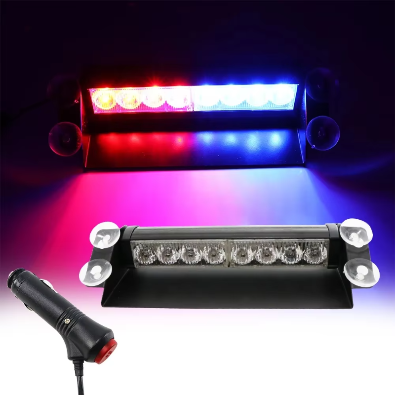8 LED Universal Car Strobe Lig - Home Security Police incelemesi ve fiyatı