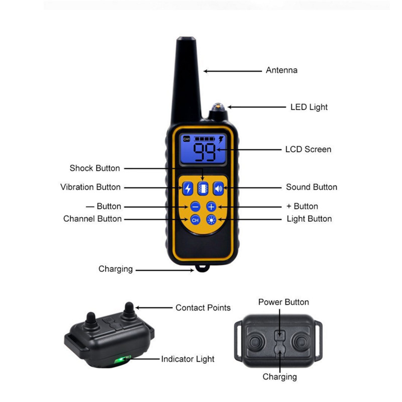 Electric Dog Training Collar D - Barking Dog Alarm incelemesi ve fiyatı
