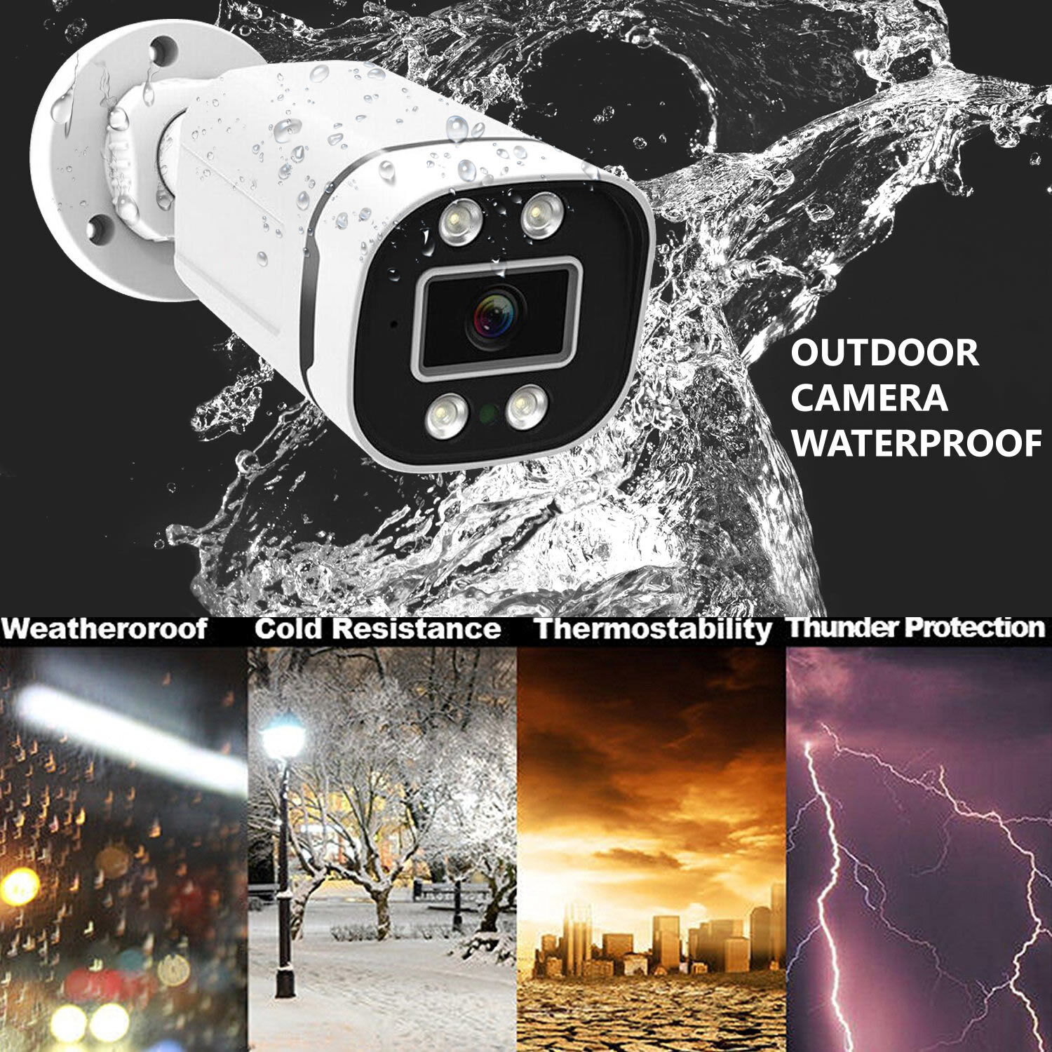 4CH 8CH AHD 2MP 5MP AHD Outdoo - Home Security Outdoor Camera System incelemesi ve fiyatı