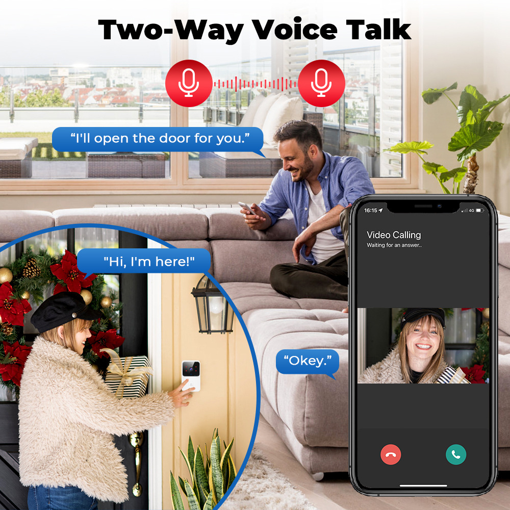 Tuya WiFi Video Doorbell Wirel - Home Security Blink incelemesi ve fiyatı