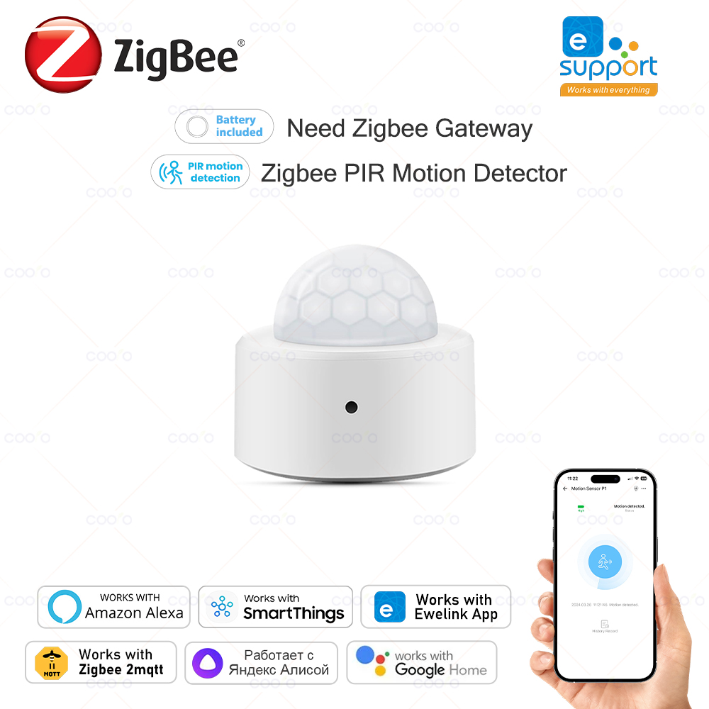 COOLO Zigbee 3.0 PIR Motion Se - Home Security With Alarm incelemesi ve fiyatı