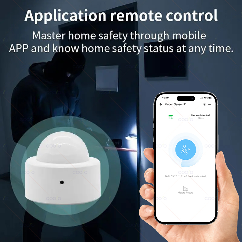 COOLO Zigbee 3.0 PIR Motion Se - Home Security With Alarm incelemesi ve fiyatı
