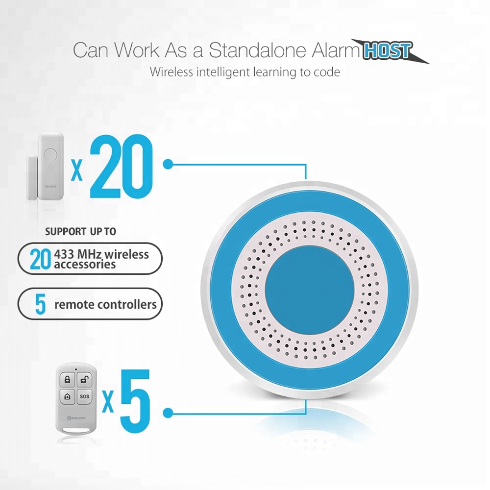 433mhz Wireless Sound and Ligh - Home Security Blink incelemesi ve fiyatı
