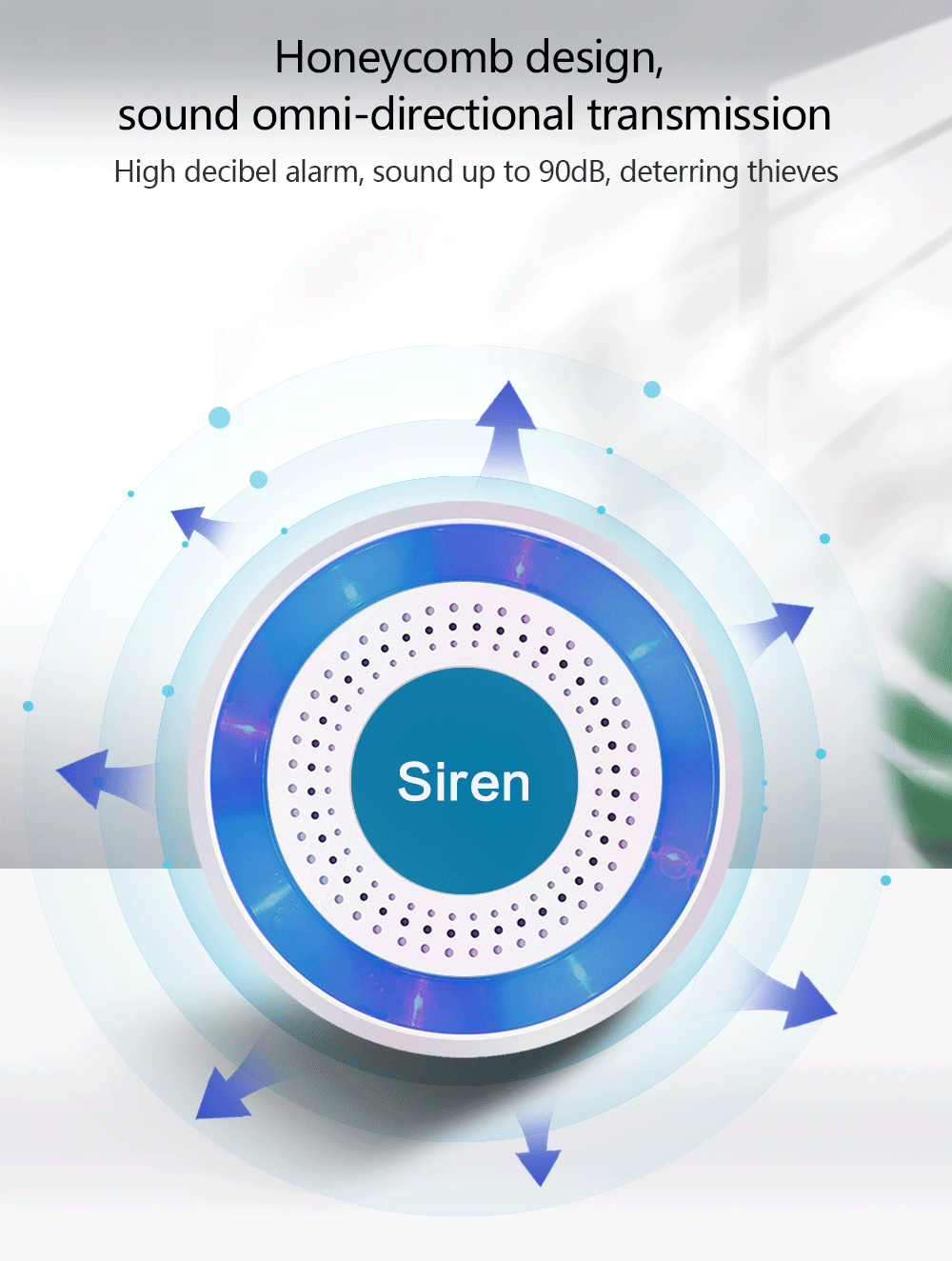 433mhz Wireless Sound and Ligh - Home Security Blink incelemesi ve fiyatı
