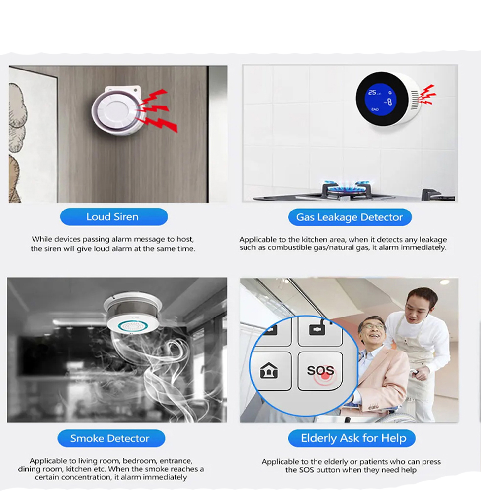 PGST 4G Tuya Smart Home Alarm  - Home Security No Wifi incelemesi ve fiyatı