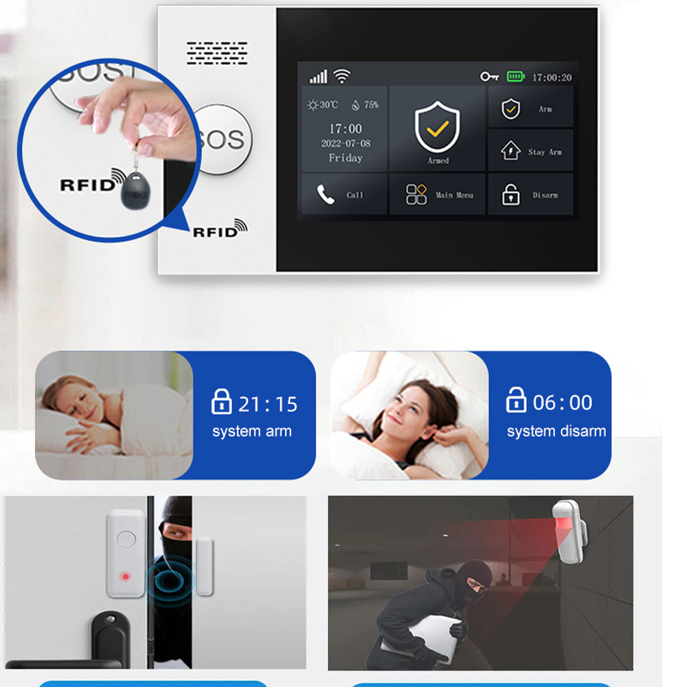 PGST 4G Tuya Smart Home Alarm  - Home Security No Wifi incelemesi ve fiyatı